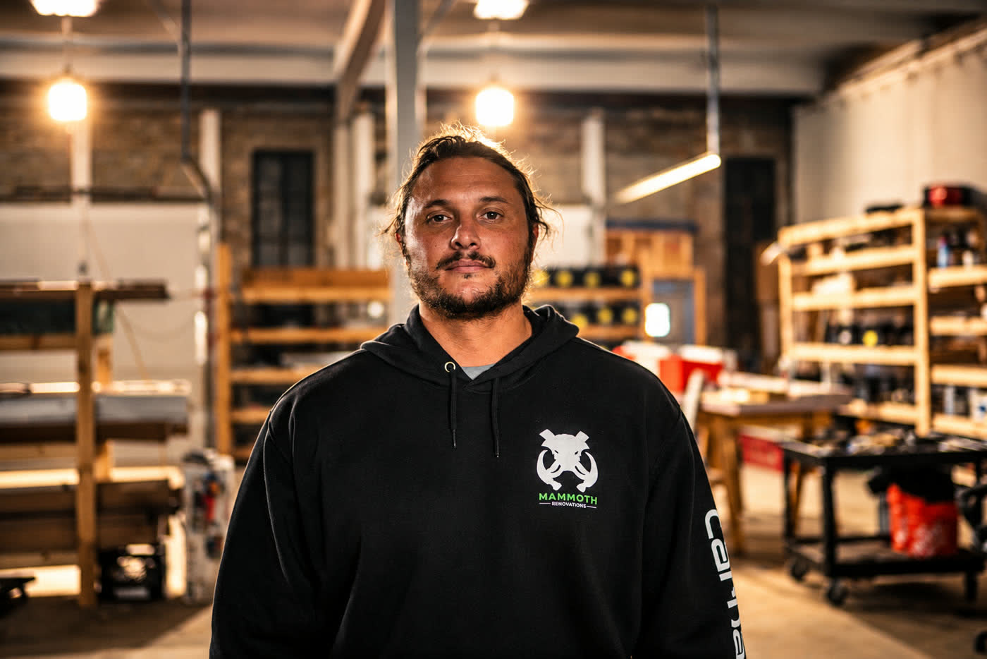 Dylan Shulby, co-owner of Mammoth Renovations